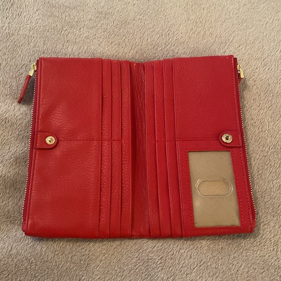 Levenger Red Wallet - Picture 3 of 4